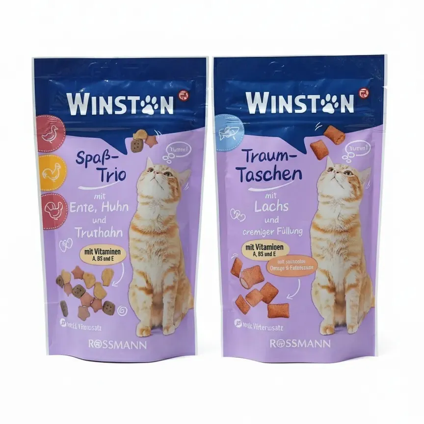 تشویقی مغزدار گربه وینستون ۵۰ گرم